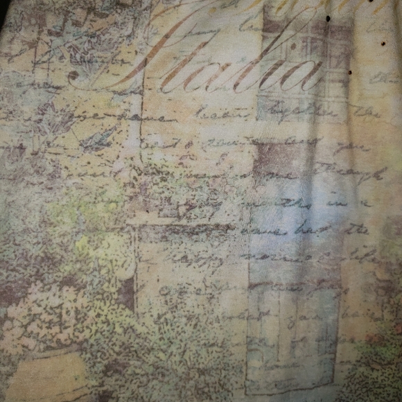 Emma James 3/4 Sleeve Shirt with Italy theme - Picture 3 of 6